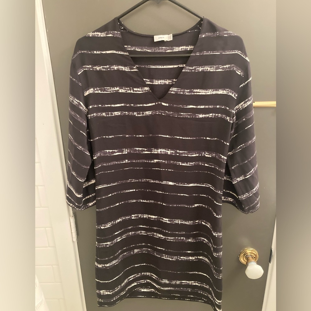 Vince Silk Dress
